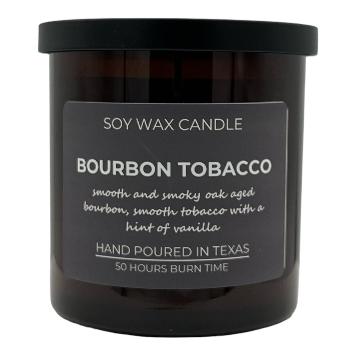 bourbon tobacco candle Soy Wax adding a fun storytelling element to your burn. Bourbon & Tobacco 8oz Soy