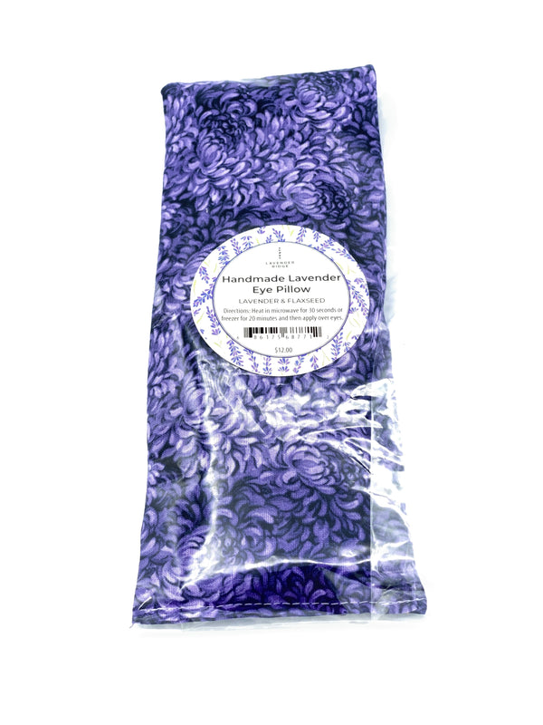 Homemade Therapeutic Lavender Eye Pillow