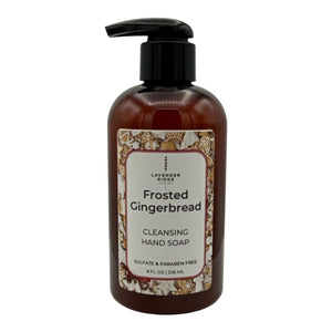 Cleansing Hand Soap - Frosted Gingerbread - Lavender Ridge Farms