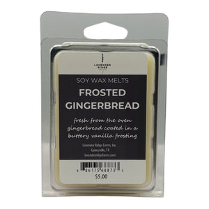 Frosted Gingerbread Soy Wax Melts - Lavender Ridge Farms