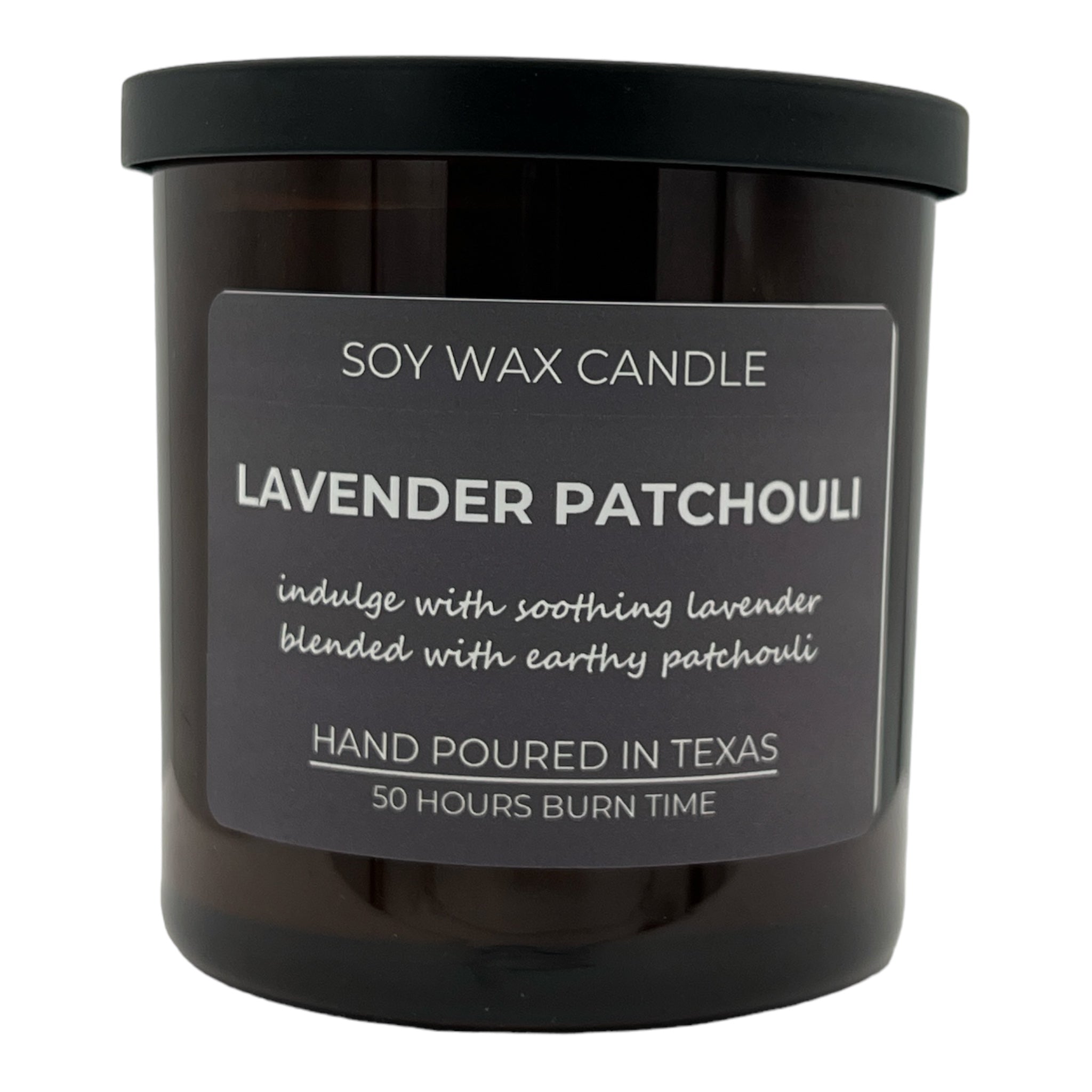 Lavender Patchouli Soy Wax Candle – Lavender Ridge Farms