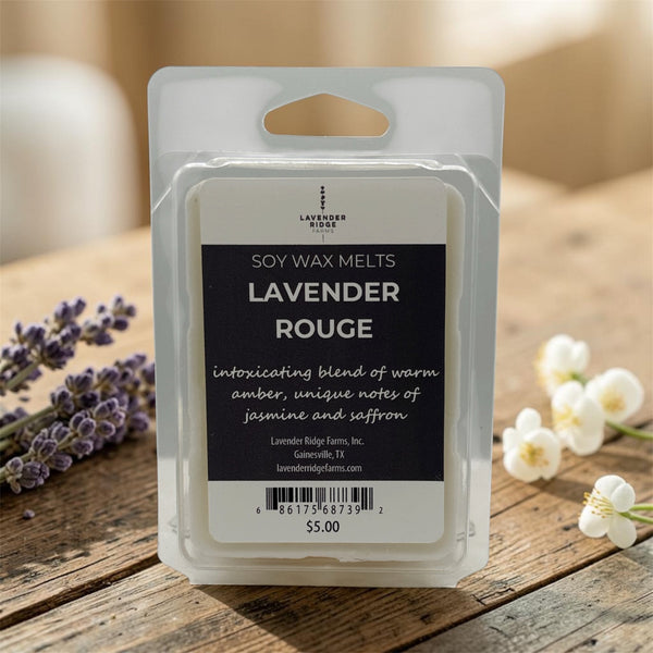 Lavender Rouge Soy Wax Melts - Lavender Ridge Farms
