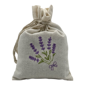 Lavender Sachet - Embroidered - Lavender Ridge Farms