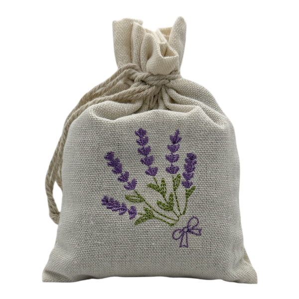 Lavender Sachet - Embroidered - Lavender Ridge Farms