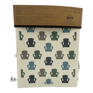 Reusable Dish Cloth - Lake Theme (Set of 2) - Lavender Ridge Farms