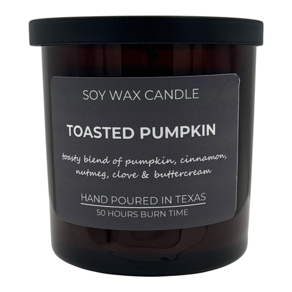 Toasted Pumpkin Soy Wax Candle - Lavender Ridge Farms