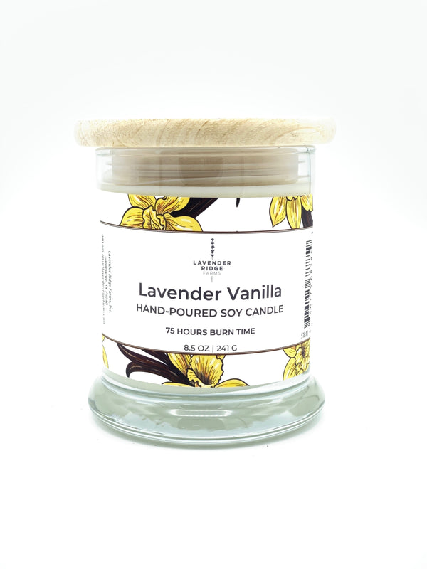 Lavender Vanilla Soy Wax Candle