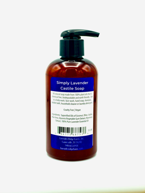 Castile All Purpose/Hand Soap - Lavender