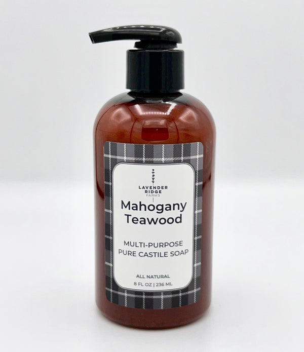 Castile All Purpose/Hand Soap - Mahogany Teakwood