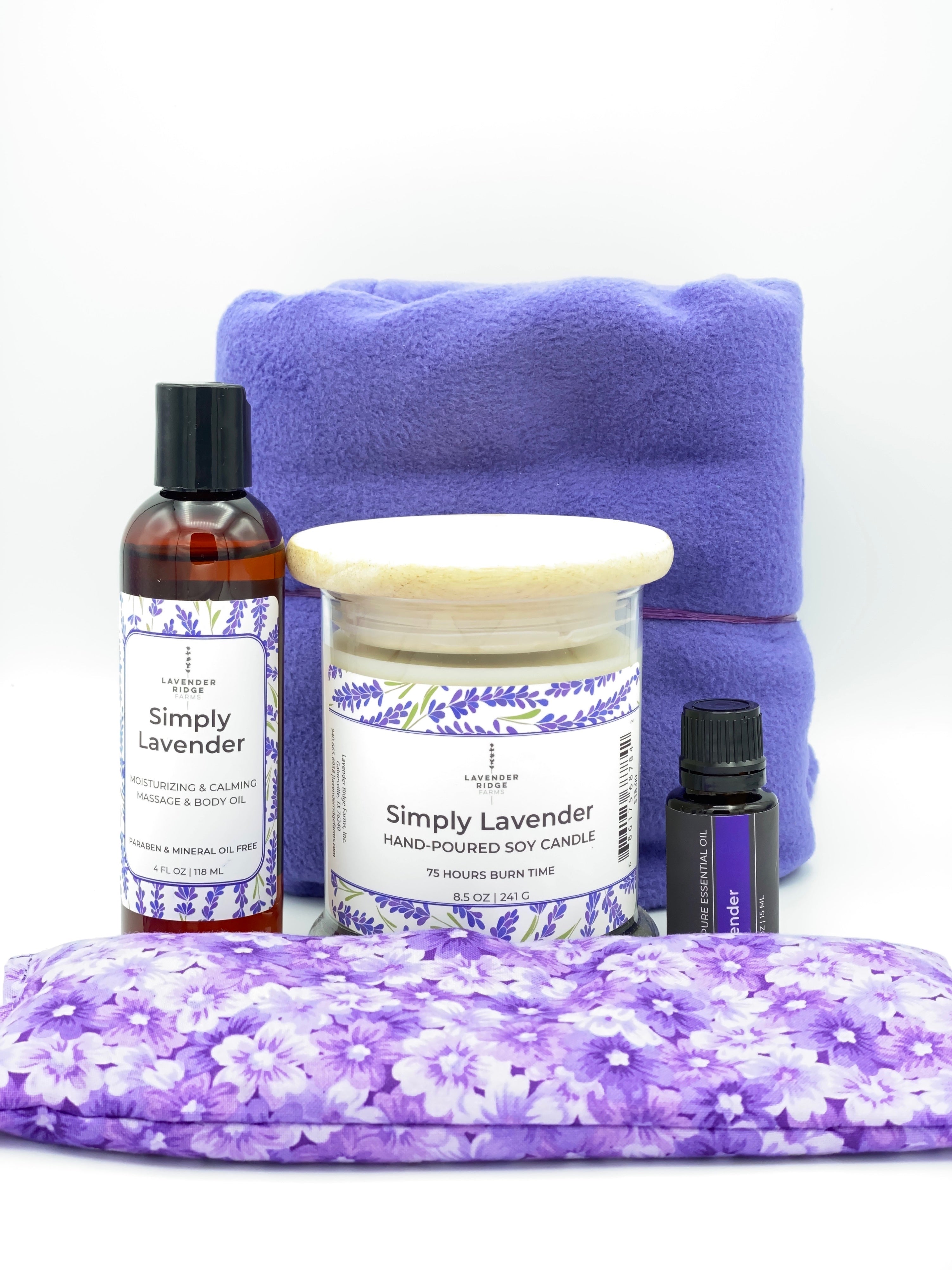 28pc Essential Oils Gift Set - Lavender, Vanilla, Sage, more