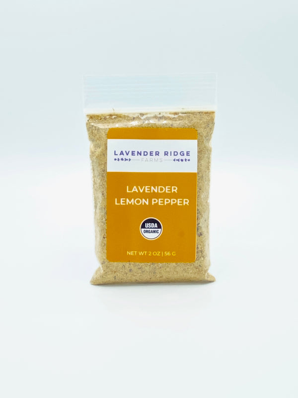 Culinary Lavender Lemon Pepper Blend - Organic