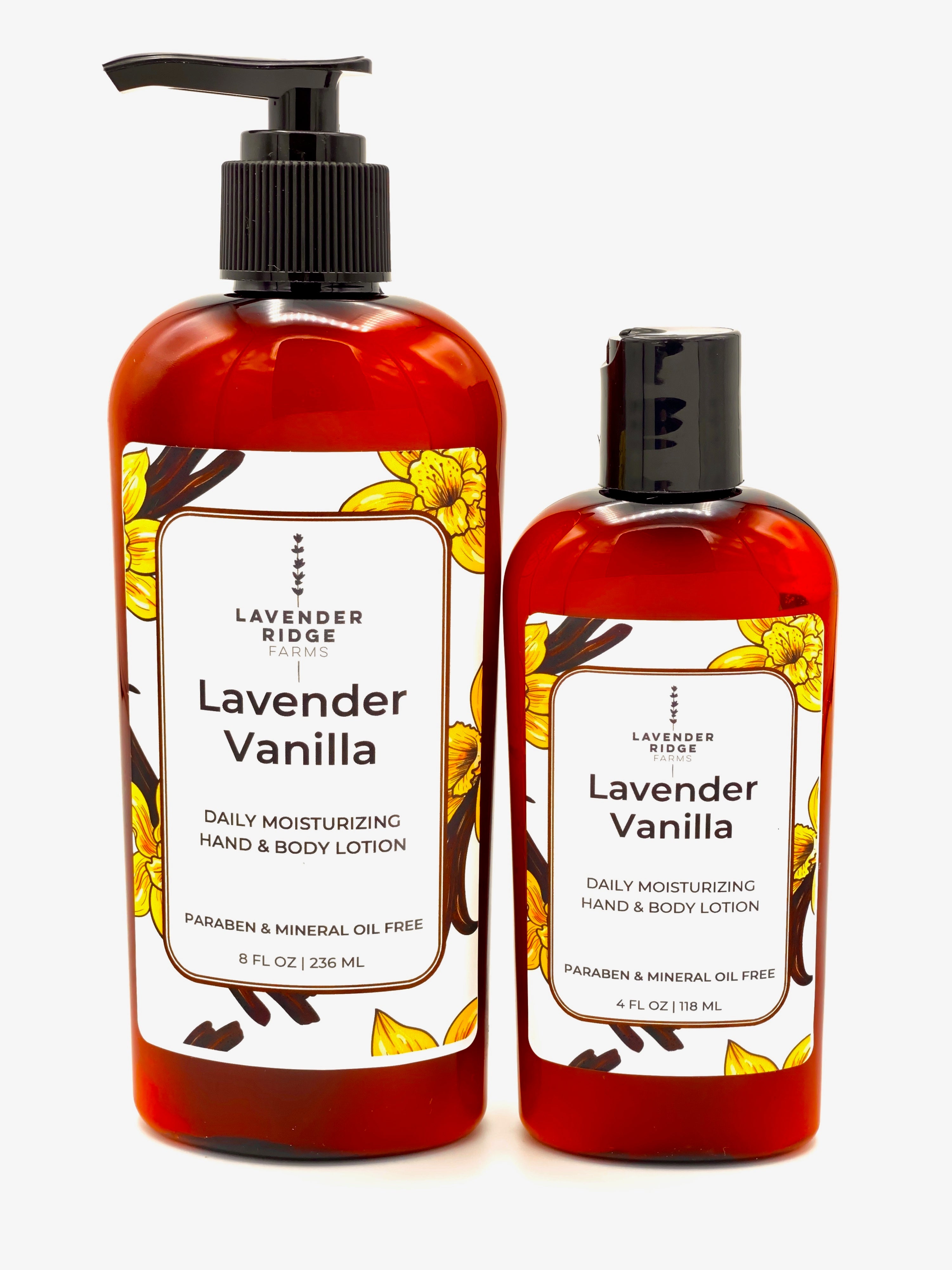 4 oz. Lavender Vanilla Body Oil