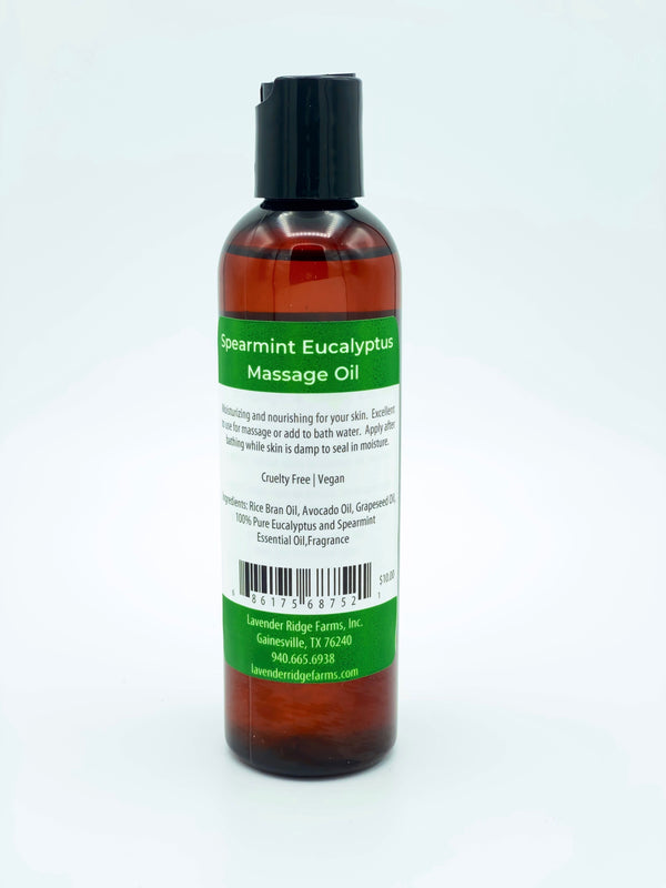 Massage & Body Oil - Spearmint Eucalyptus
