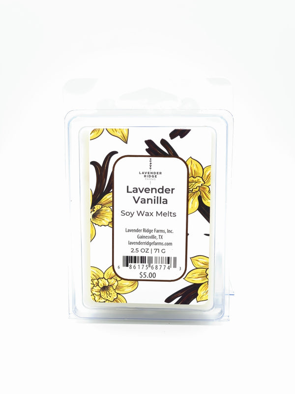 Aromatic Symphony: Lavender Vanilla Essential Oil Wax Melt