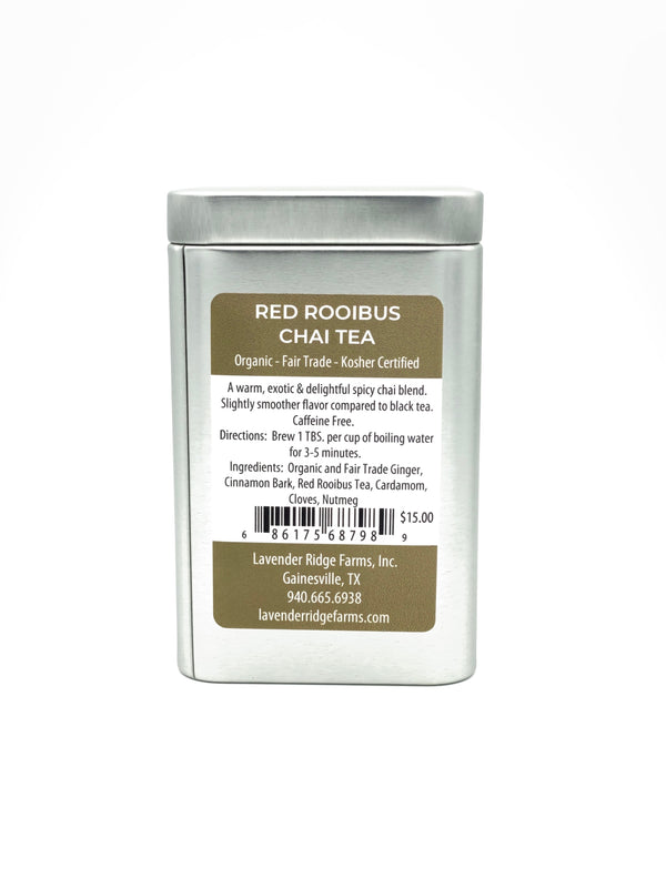 Tea - Red Rooibus Chai - Organic